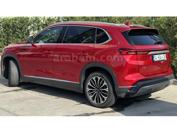Sahibinden TOGG T10X V2 2023 Model  42.000 km Kırmızı