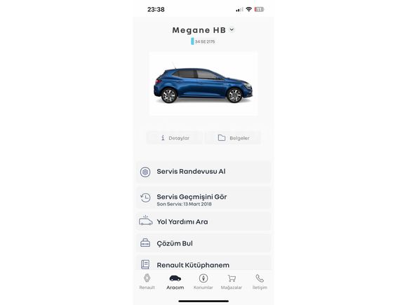 Sahibinden Renault Megane 1.5 dCi Icon 2016 Model 