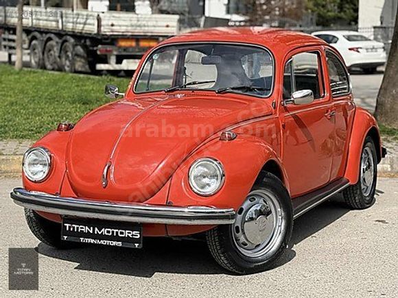 TİTAN MOTORS ORJINAL VW BEETLE 1302LS 1.6cc İKİNCİ ELDEN