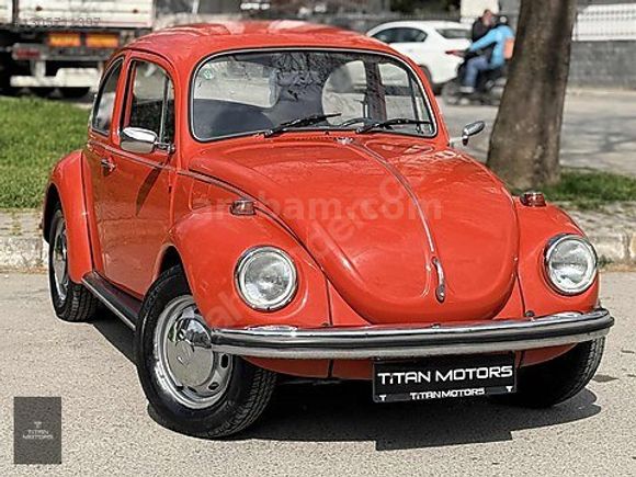 TİTAN MOTORS ORJINAL VW BEETLE 1302LS 1.6cc İKİNCİ ELDEN