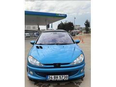 Sahibinden Peugeot 206 1.6 XT 2002 Model  321.000 km Lacivert