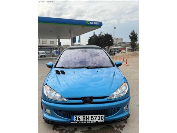 Sahibinden Peugeot 206 1.6 XT 2002 Model  321.000 km Lacivert
