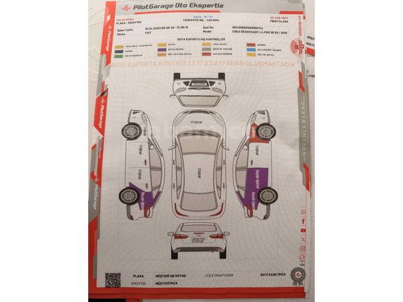 Sahibinden Fiat Egea 1.4 Fire Easy 2018 Model 