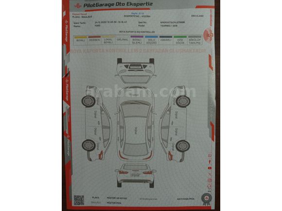Sahibinden Ford Tourneo Courier 1.5 TDCi Titanium Plus 2018 Model