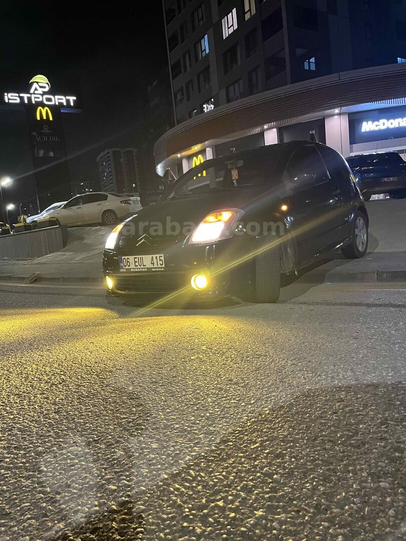 Sahibinden Citroen C2 1.6 VTR 2005 Model Ankara 257.000 km Siyah 3