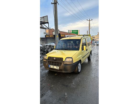 Sahibinden Fiat Doblo hususi Cargo 1.9 D 2001 Model  119.000 km Başak sarısı