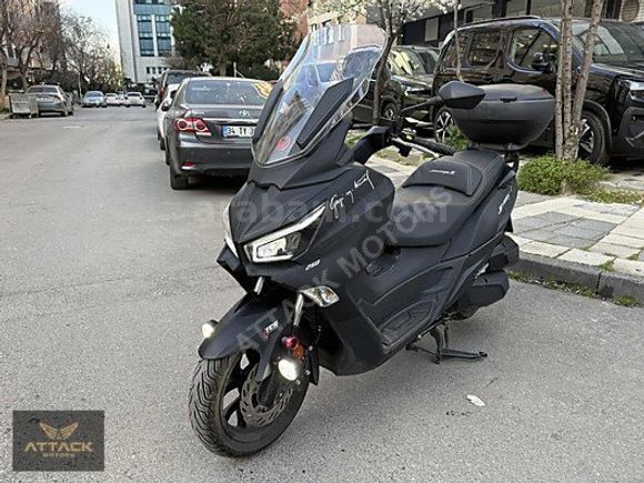 ♪ 販売ページ Galeriden SYM Joymax Z Plus 250 2023 Model İstanbul 9.800 km Siyah
