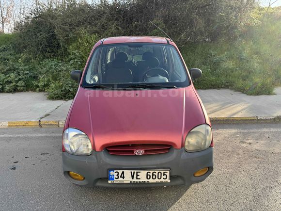 Sahibinden Hyundai Atos 1.0 GL 1999 Model   205000 km Kırmızı