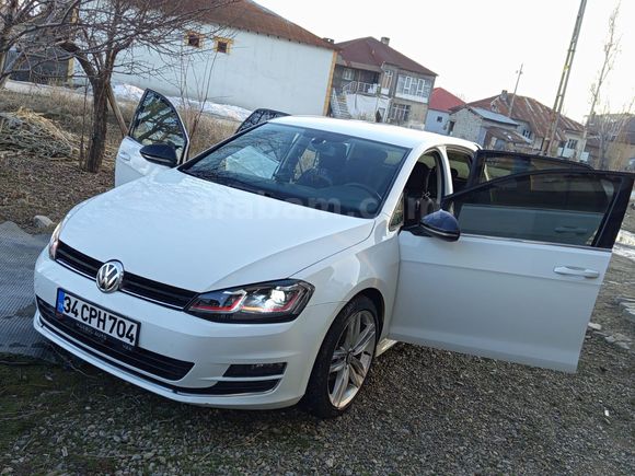 Sahibinden Volkswagen Golf 1.6 TDi BlueMotion Comfortline 2015 Model  252.000 km Beyaz