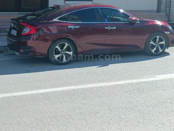 Sahibinden Honda Civic 1.6i VTEC Executive 2019 Model  55.000 km Bordo