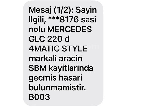 Sahibinden Mercedes - Benz GLC 220 D Style 2015 Model 