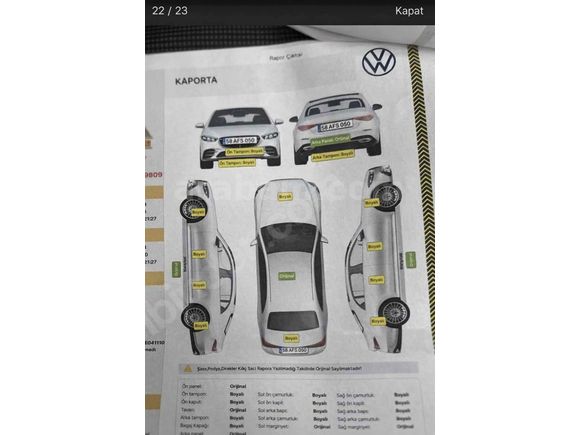 Sahibinden Volkswagen Passat 1.6 TDi BlueMotion Comfortline 2015 Model 