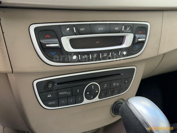 BOYASIZ OTOMATİK RENAULT MEGANE 1.6 EXPRESSİON 110HP BEYAZ LPGLİ