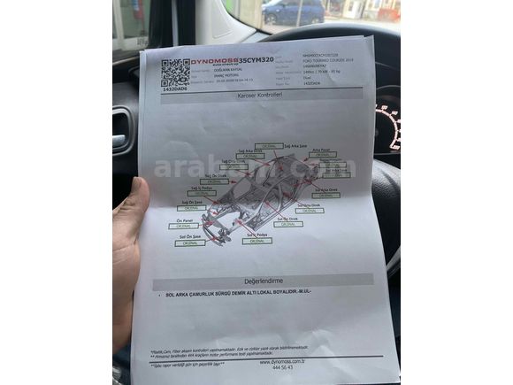 Sahibinden Ford Tourneo Courier 1.5 TDCi Titanium 2018 Model 