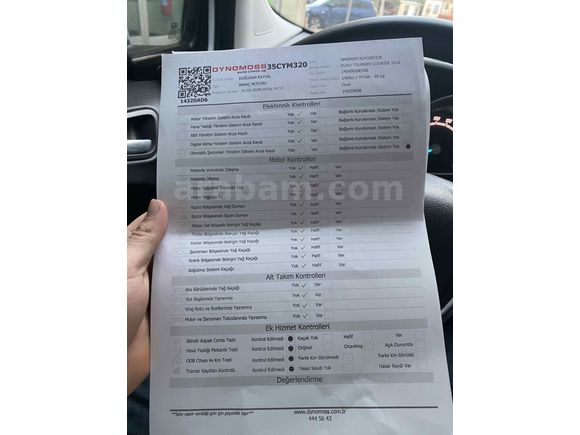 Sahibinden Ford Tourneo Courier 1.5 TDCi Titanium 2018 Model 