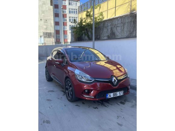 Sahibinden Renault Clio 1.2 TCE Turbo Touch 2017 Model  115.000 km Kırmızı