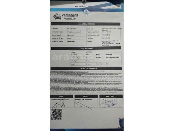 Sahibinden Seat Ibiza 1.4 TSI Sport Coupe Cupra 2011 Model 