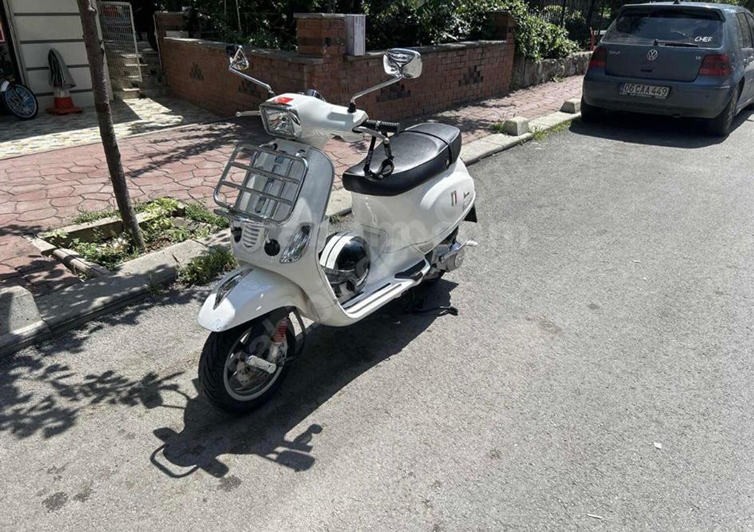GALERİ BEYAZDAN 2009 VESPA S125 SPORT TOURİNG TEMİZ ORİJİNAL BKM