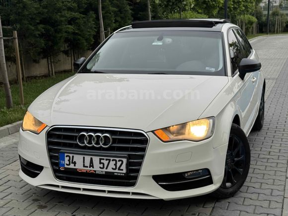 ÇETA-OTOMOTİV-AUDİ-A3-S-LİNE-CAM-TAVAN-600-PEŞİNAT-36AY SENET-0,99ORAN-2014