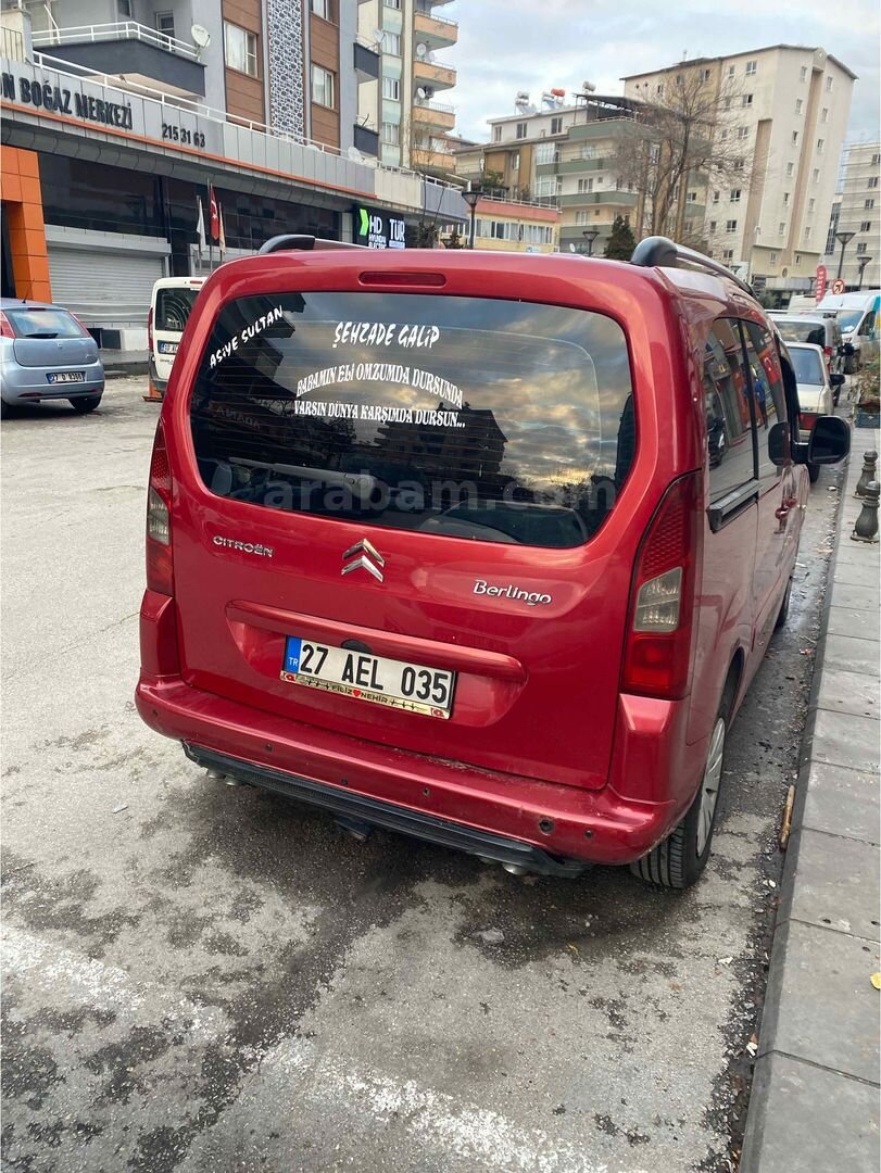 Sahibinden Citroen Berlingo 1.6 HDi Combi Silverline 2011 Model Gaziantep 274.000 km Kırmızı 2