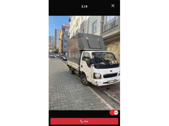 Sahibinden Kia Bongo K2500 DLX 