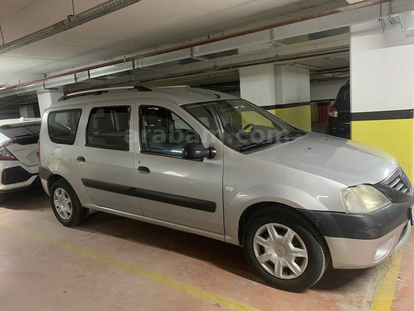 Sahibinden Dacia Logan 1.6 MCV Ambiance 2009 Model İstanbul 216.000 km Gri (metalik) 2