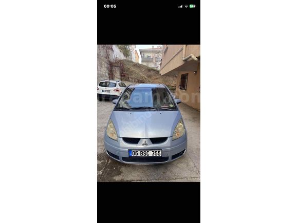 Sahibinden Mitsubishi Colt 1.3 Instyle sunrooflu 2005 Model  345000 km Mavi