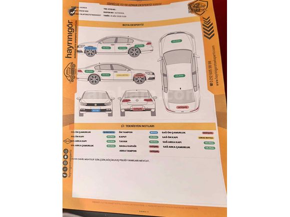 Sahibinden Honda Civic 1.6i VTEC Premium 2007 Model 