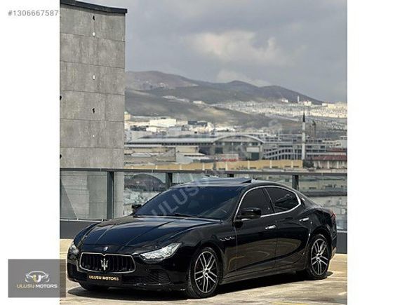 ULUSU MOTORS'dan MASERATİ GHİBLİ BAYİ V6 HATASIZ EMSALSİZ
