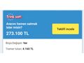 ACİL DÜŞÜK KM SORUNSUZ ARAÇ