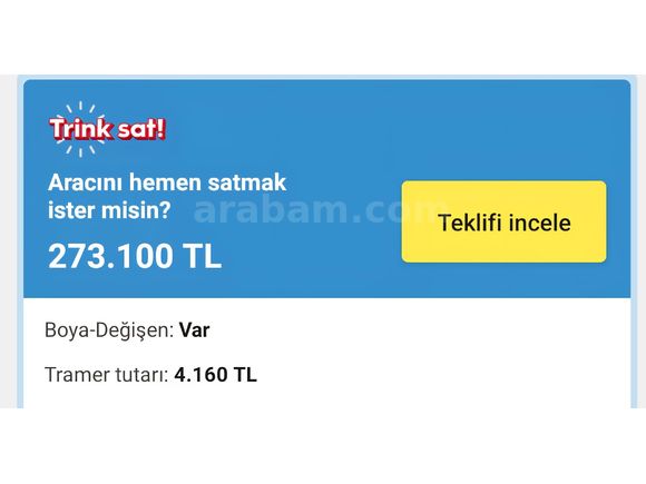 ACİL DÜŞÜK KM SORUNSUZ ARAÇ