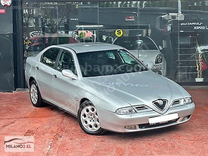 Galeriden Alfa Romeo 166 3.0 Sportronic 2002 Model İstanbul 140.000 km Gri