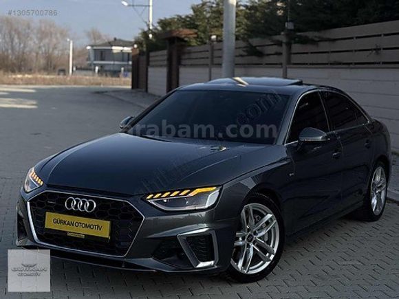 2024 AUDİ A4 45 TFSI Quattro S Line 265 HP Daytona Gri Boyasız