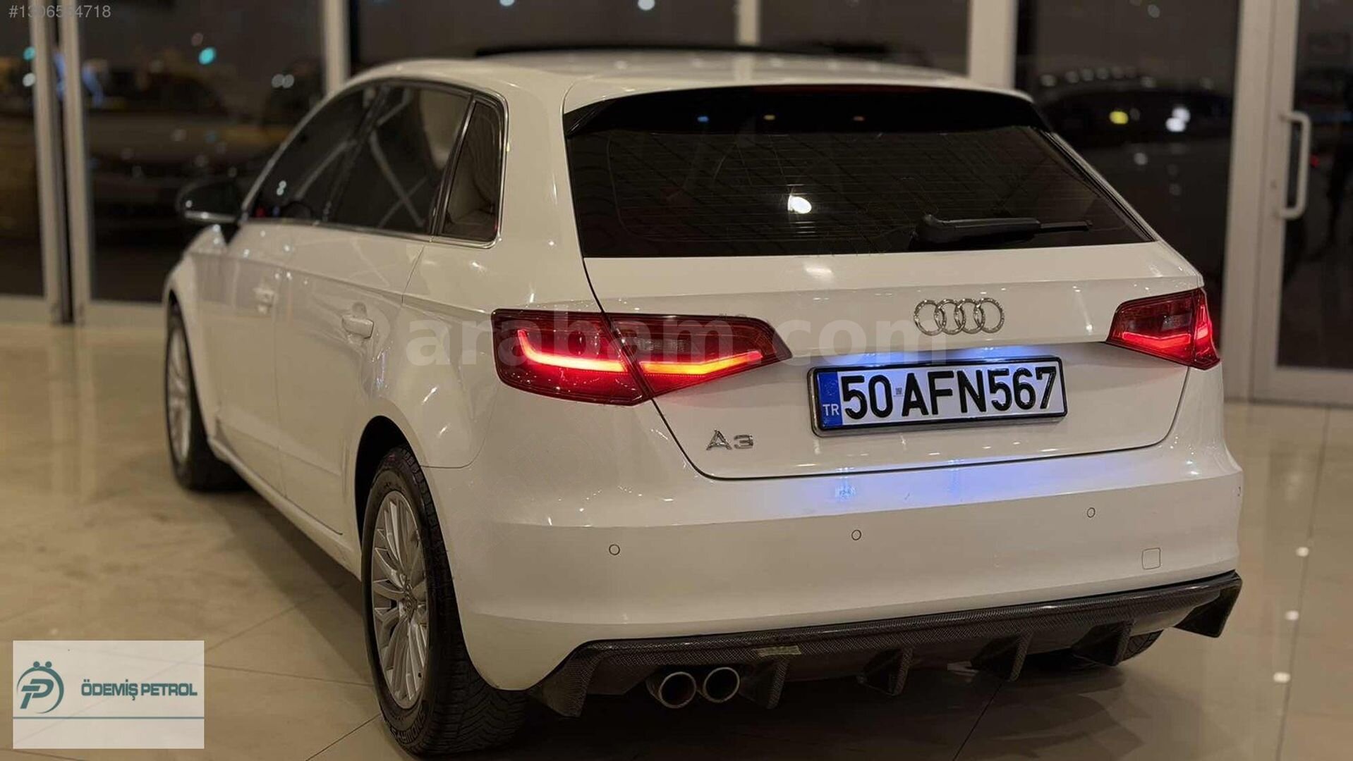 Galeriden Audi A3 Sportback 1.6 TDI Ambiente 2015 Model Nevşehir 130.000 km Beyaz 4