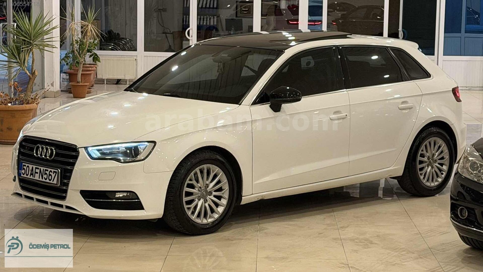 Galeriden Audi A3 Sportback 1.6 TDI Ambiente 2015 Model Nevşehir 130.000 km Beyaz 1