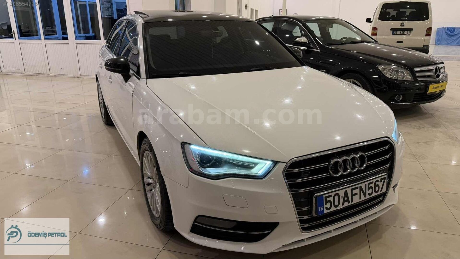 Galeriden Audi A3 Sportback 1.6 TDI Ambiente 2015 Model Nevşehir 130.000 km Beyaz 7