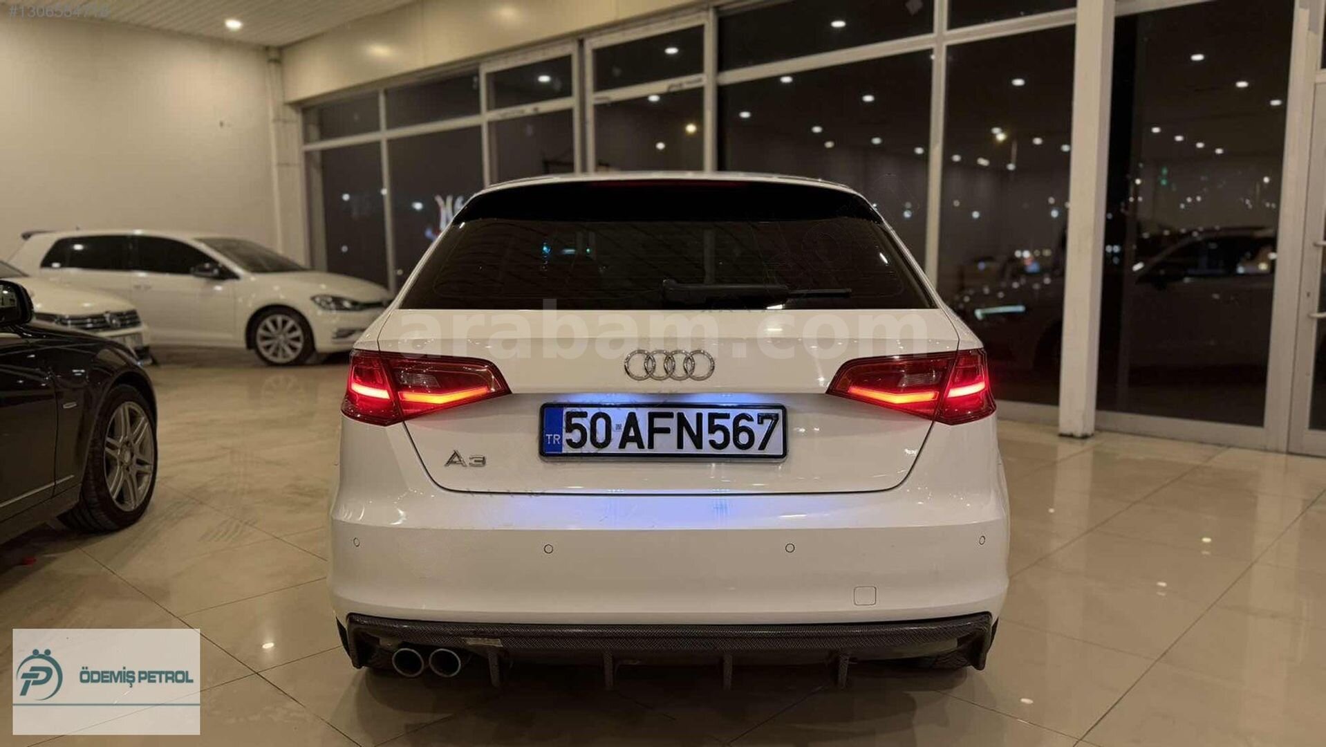Galeriden Audi A3 Sportback 1.6 TDI Ambiente 2015 Model Nevşehir 130.000 km Beyaz 5