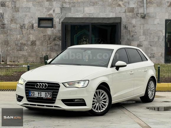 2013 A3 Sportback 1.6 TDI Attraction S-Tronic 190 BİNDE İLK ELDN