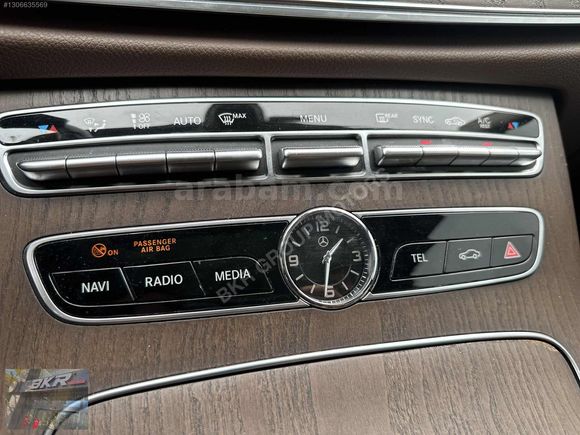 BKR Motors / 2018 MERCEDES E180 EXCLUSIVE COMMAND ÇİFT HAFIZA