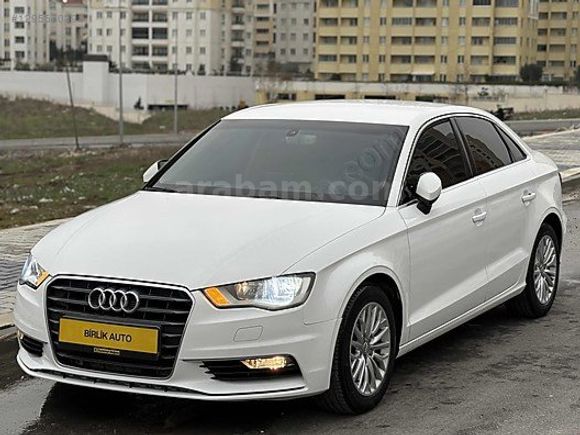 2016 AUDİ A3 1.6 TDI AMBİENTE 110 HP 350 BİN PEŞİN 36 AY VADE