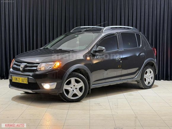 KIRMIZI AUTO'DN 2o13 SANDERO 0.9 'TURBO' 90 HP 105.000KM BOYASIZ
