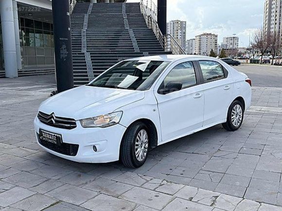 2013 CİTROEN C-Elysee 1.2 VTİ DİJİTAL KLİMA 252 BİN KMDE BAKIMLI