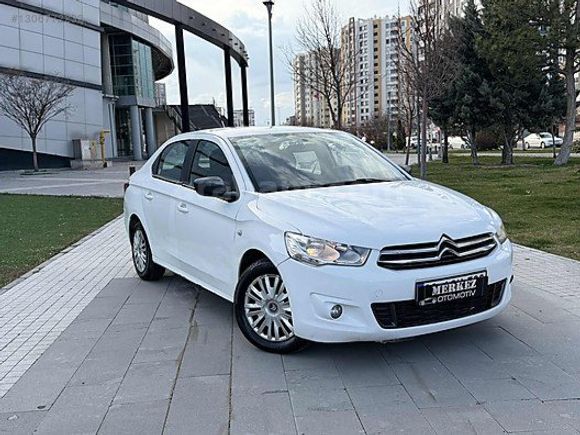 2013 CİTROEN C-Elysee 1.2 VTİ DİJİTAL KLİMA 252 BİN KMDE BAKIMLI