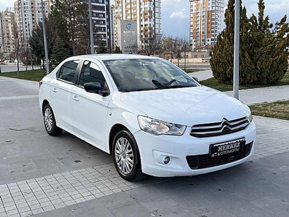 2013 CİTROEN C-Elysee 1.2 VTİ DİJİTAL KLİMA 252 BİN KMDE BAKIMLI