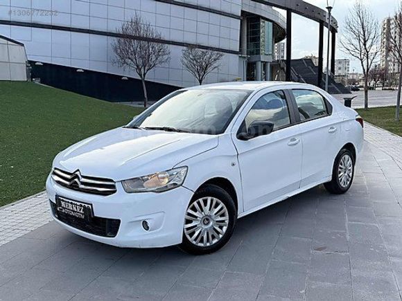 2013 CİTROEN C-Elysee 1.2 VTİ DİJİTAL KLİMA 252 BİN KMDE BAKIMLI