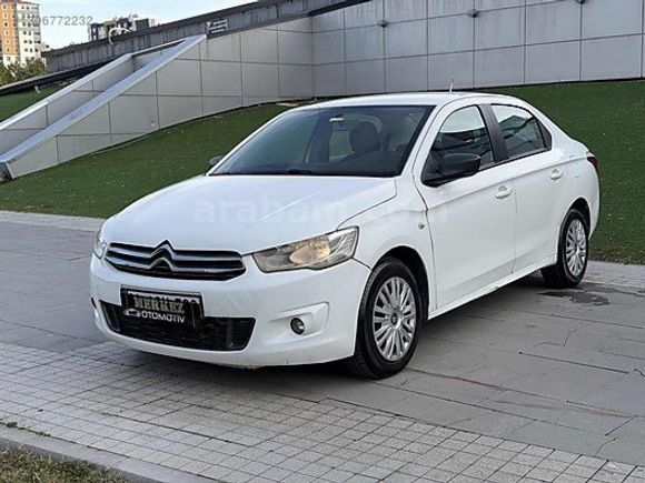 2013 CİTROEN C-Elysee 1.2 VTİ DİJİTAL KLİMA 252 BİN KMDE BAKIMLI