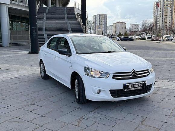 2013 CİTROEN C-Elysee 1.2 VTİ DİJİTAL KLİMA 252 BİN KMDE BAKIMLI