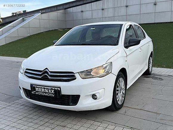 2013 CİTROEN C-Elysee 1.2 VTİ DİJİTAL KLİMA 252 BİN KMDE BAKIMLI