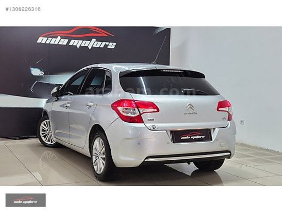 NİDA MOTORS'dan 2013 CİTROEN C4 1.6e-HDi CONFORT PLUS GERİ GÖRÜŞ