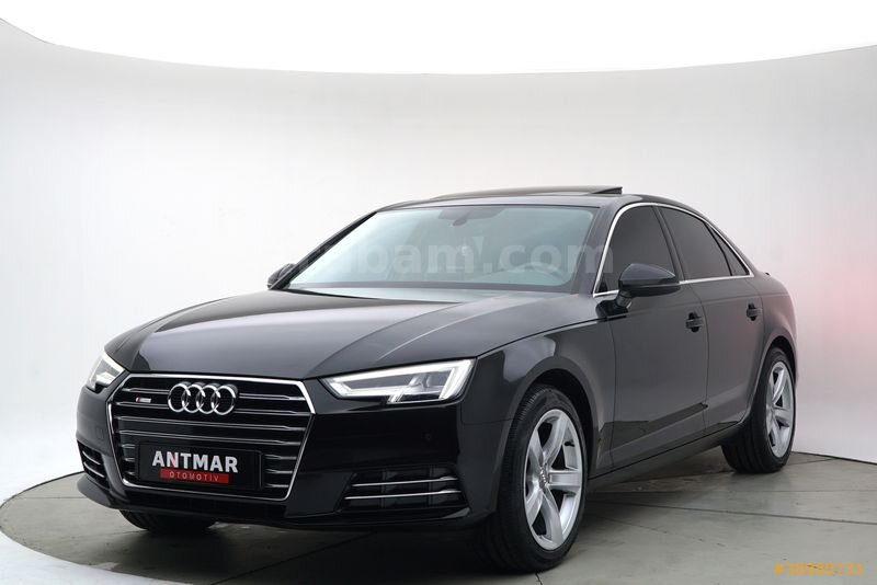 Galeriden Audi A4 Sedan 1.4 TFSI Dynamic 2016 Model Antalya 350.000 km Siyah